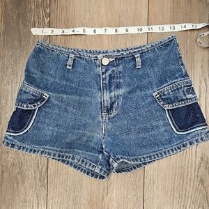 Denim, Women's, Shorts, Teen, Y2k, Summer, Vintage, 2000s, Festival, Preppy